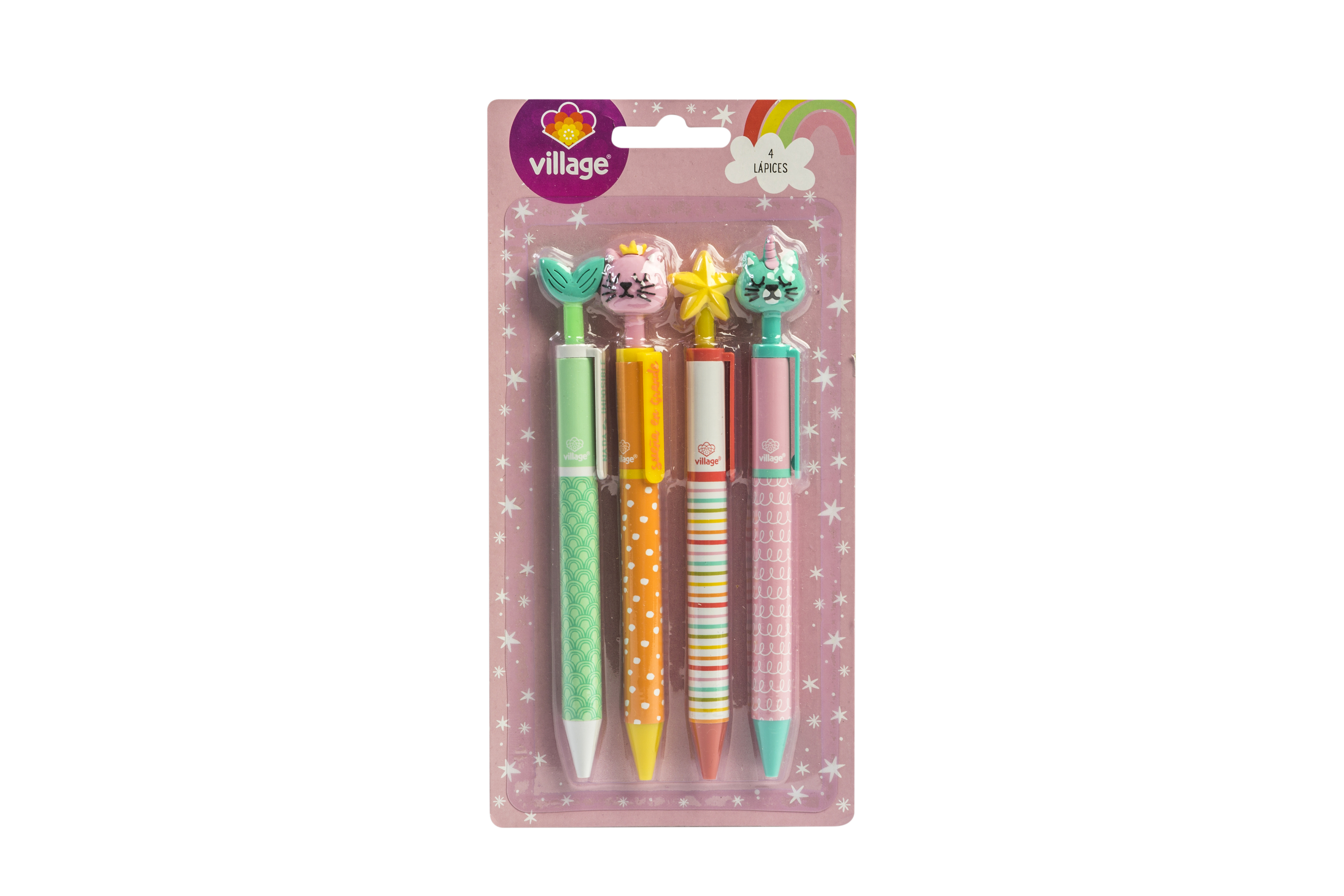 Set bolígrafos Trendy