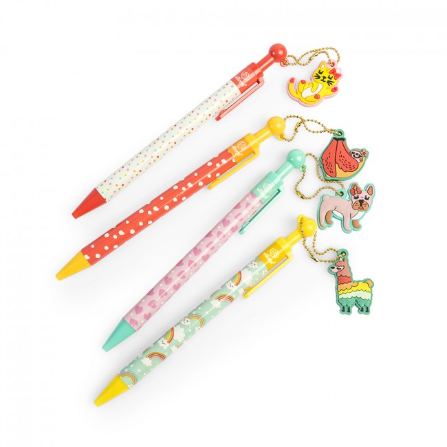 Set de bolígrafos con accesorios